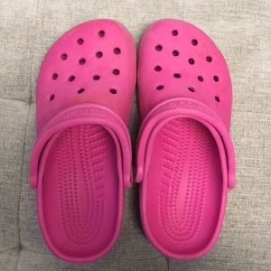 Pink Crocs W 6-7